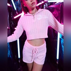 Pretty Guardian Sailor Moon Cable Knit Lounge Set Size Large